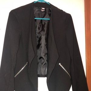 Black blazer jacket